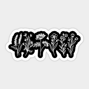 Wild Flower Sticker